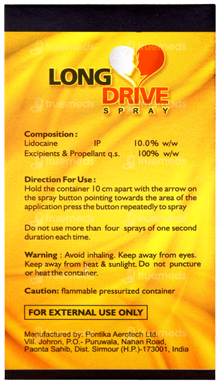 Long Drive Spray 20gm