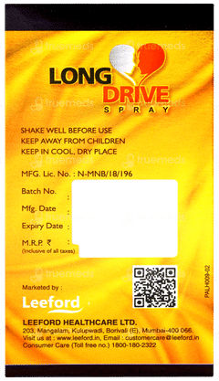 Long Drive Spray 20gm Long Drive Spray 20gm