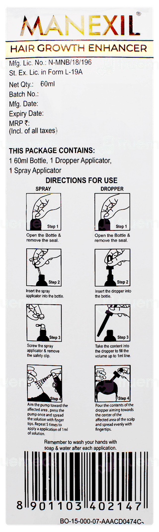 Manexil 5% Solution 60ml