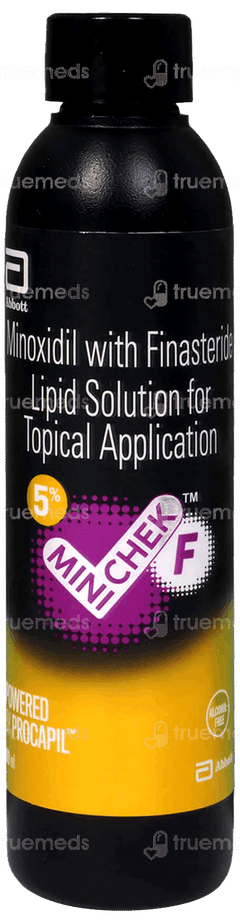 Minichek F Alcohol Free 5% Solution 60ml Minichek F Alcohol Free 5% Solution 60ml