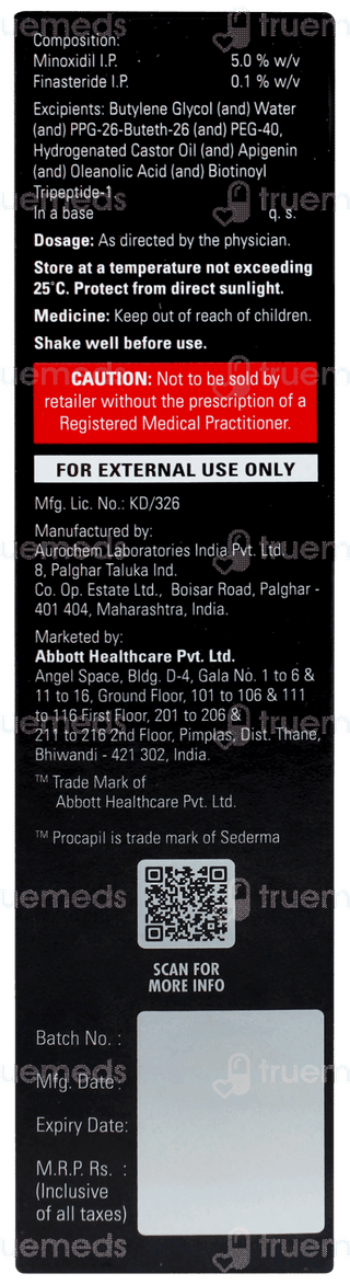 Minichek F Alcohol Free 5% Solution 60ml