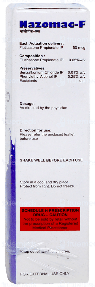 Nazomac F Nasal Spray 12ml