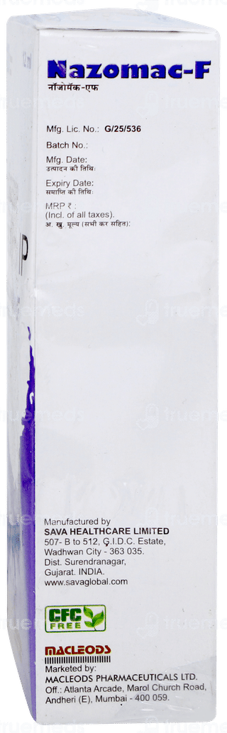 Nazomac F Nasal Spray 12ml