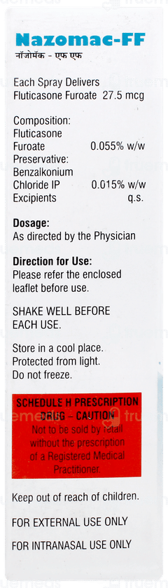 Nazomac Ff Nasal Spray 6gm Nazomac Ff Nasal Spray 6gm