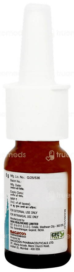 Nazomac Ff Nasal Spray 6gm Nazomac Ff Nasal Spray 6gm