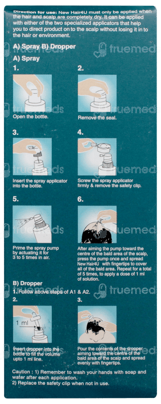 Hair 4u New 10% Solution 60ml