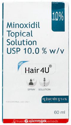 Hair 4u New 10% Solution 60ml Hair 4u New 10% Solution 60ml