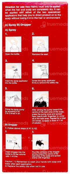 Hair 4u New 2% Solution 60ml