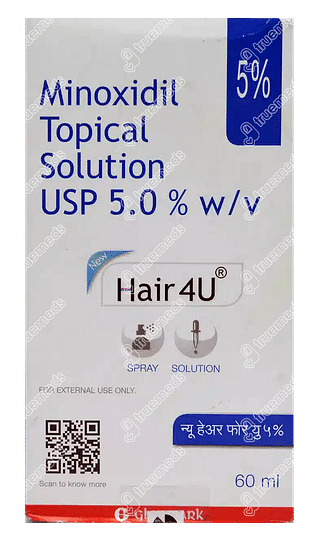 New Hair 4u 5 % Solution 60 ML