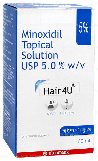 New Hair 4u 5% Solution 60ml