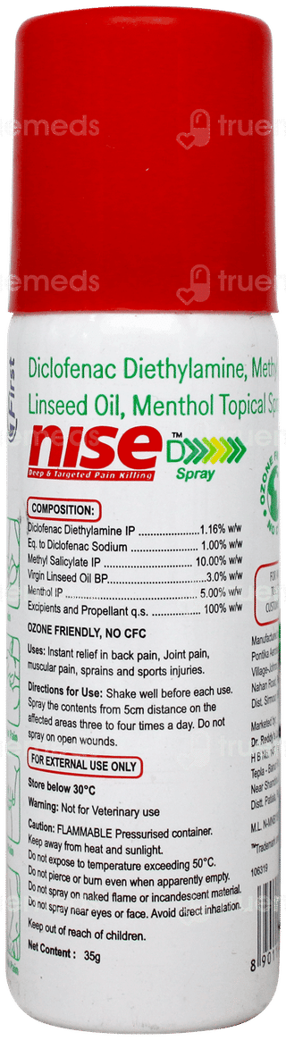 Nise D Spray 35gm
