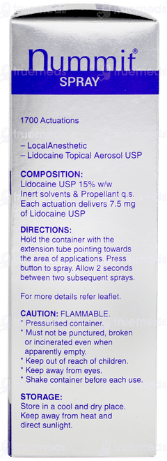 Nummit 15 % Spray 100 GM