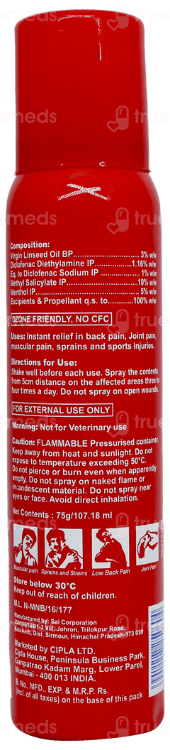 Omnigel Spray 75gm