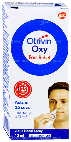 Otrivin Oxy Fast Relief Adult Nasal Spray 10ml