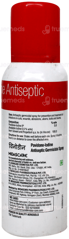 Vinodine Spray 75Gm Vinodine Spray 75Gm