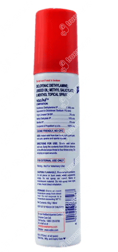 Volini Pain Relief Spray 60gm