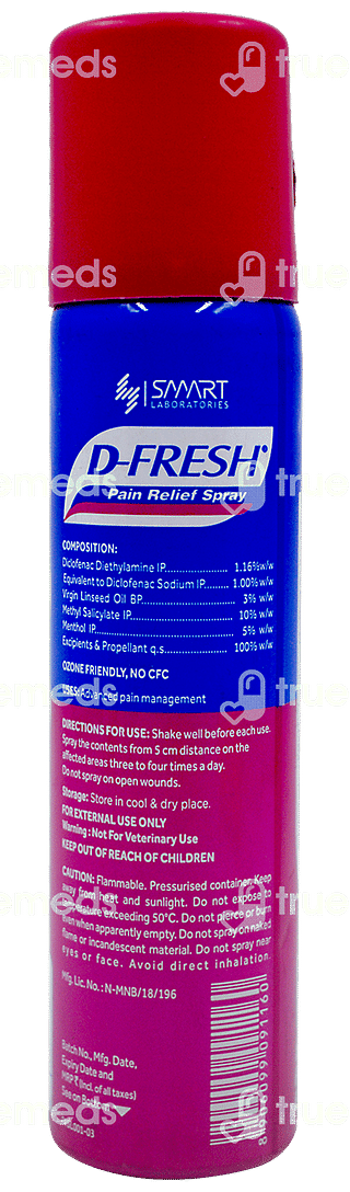 D Fresh Spray 55 GM