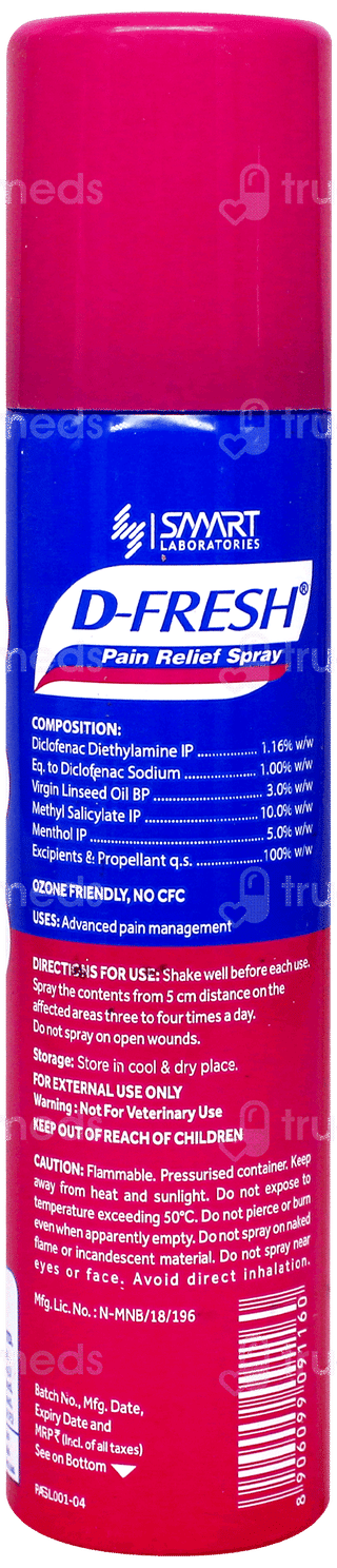 D Fresh Spray 55Gm