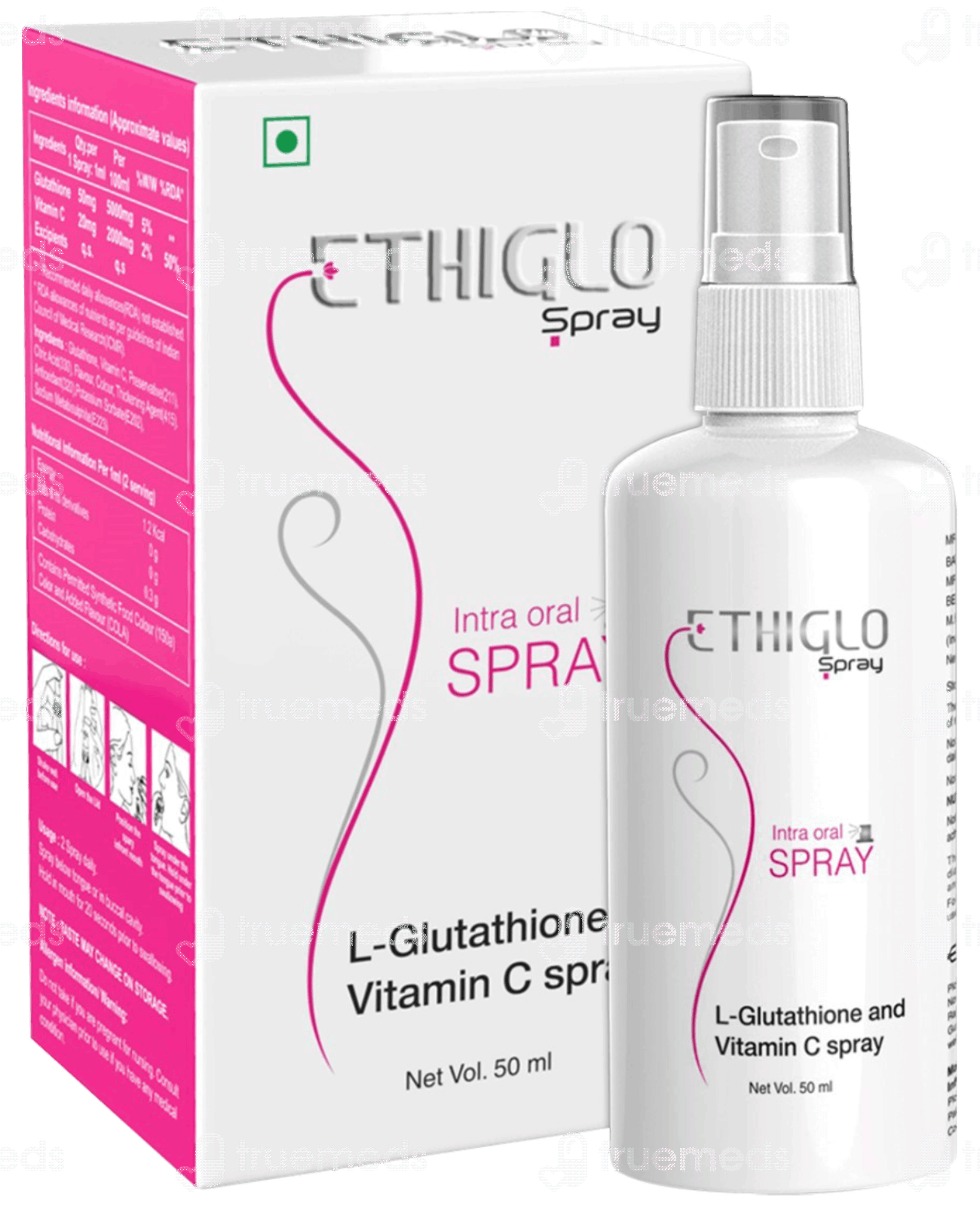 Ethiglo Ethicare Spray 50 Ml - Uses, Side Effects, Dosage, Price