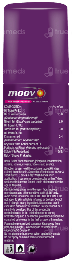 Moov Active Spray 50gm