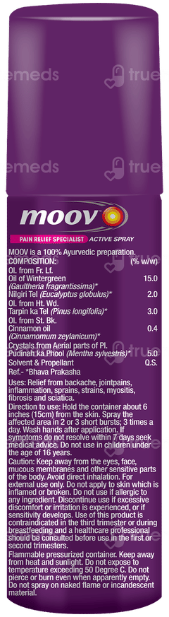 Moov Active Spray 80gm
