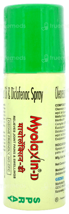 Myolaxin D Spray 35gm