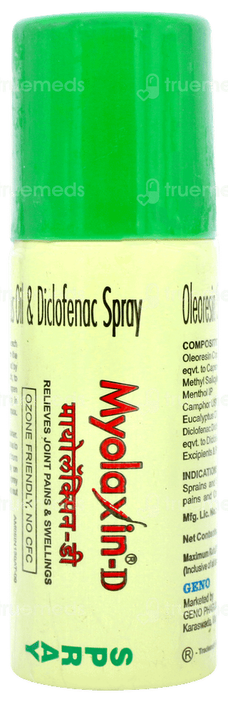 Myolaxin D Spray 35gm