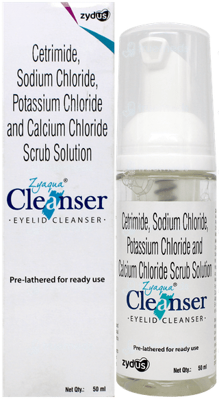 Zyaqua Eyelid Cleanser 50Ml