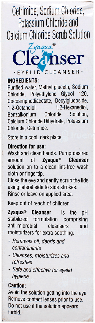 Zyaqua Eyelid Cleanser 50Ml