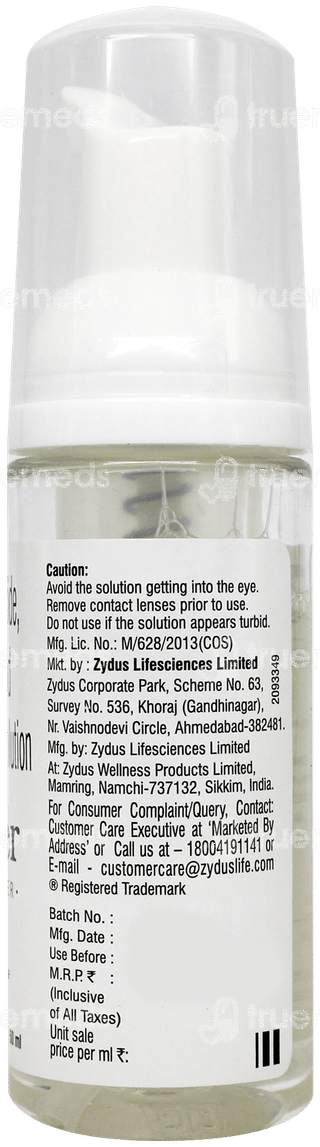 Zyaqua Eyelid Cleanser 50Ml