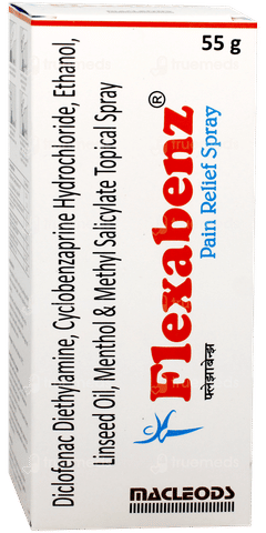 Flexabenz Pain Relief Spray 55Gm