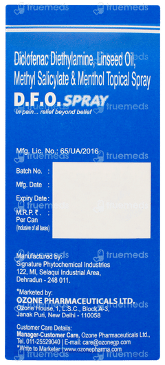 Dfo Spray 60gm Dfo Spray 60gm