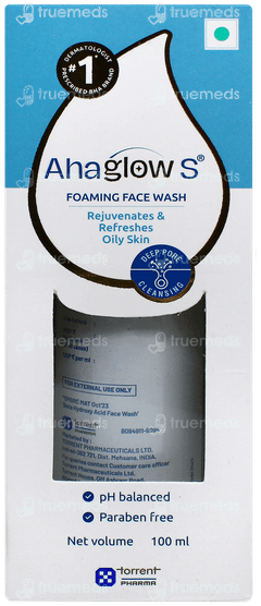 Ahaglow S Foaming Face Wash 100ml