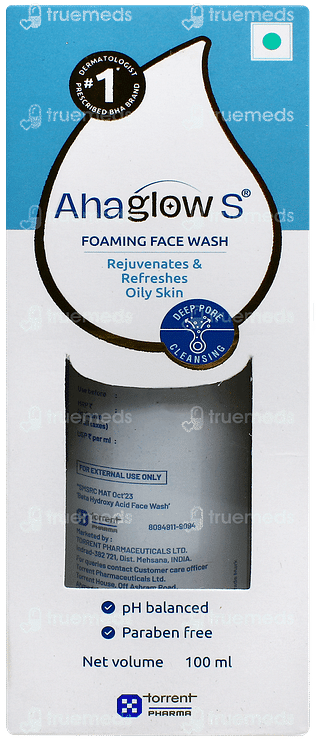 Ahaglow S Foaming Face Wash 100ml