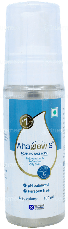 Ahaglow S Foaming Face Wash 100ml