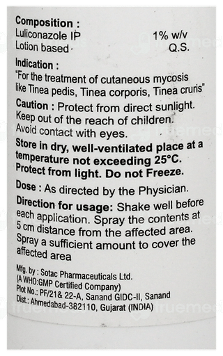 Lulirx Spray 50Ml