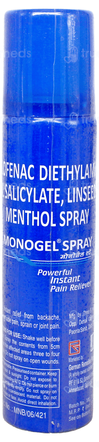 Monogel Spray 55Gm