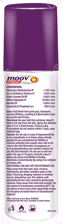 Moov Strong Spray 80Gm