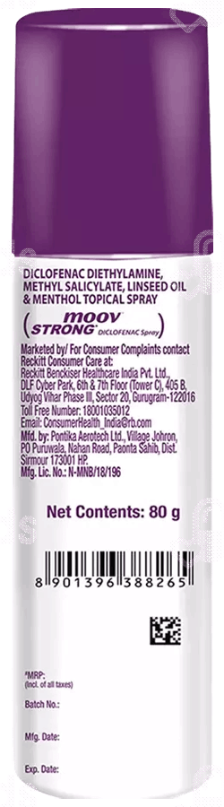 Moov Strong Spray 80Gm