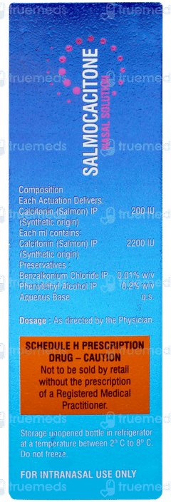 SALMOCACITONE NASAL SOLUTION 3.7ML