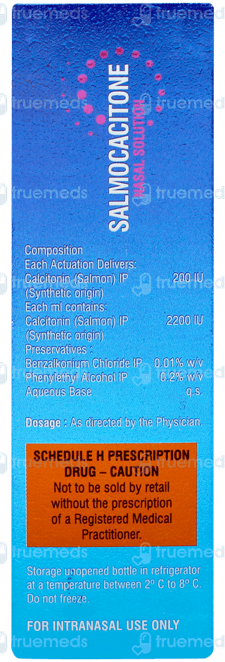 Salmocacitone Nasal Solution 3.7ml