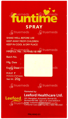 Funtime Spray 20gm