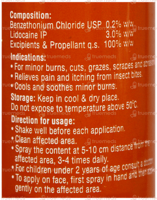 Burnosept Spray 55Gm