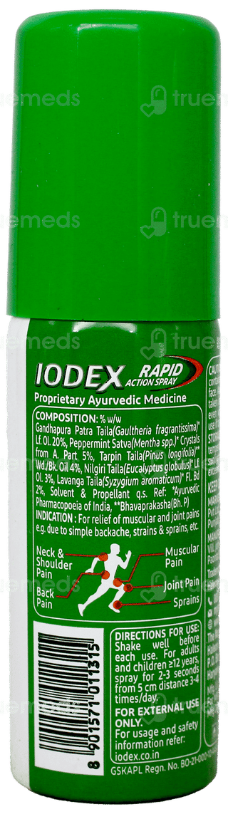 Iodex Rapid Action Spray 35gm
