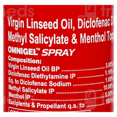 Omnigel Spray 100Gm