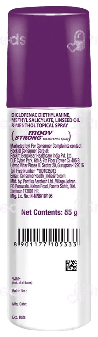 Moov Strong Spray 55Gm