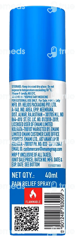 Zandu Fast Relief Spray 40ml