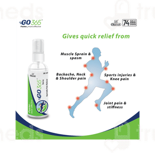 Go 365 Ayurvedic Pain Reliever Spray 90 Ml