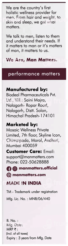 Man Matters Endure+ Delay Spray 20 ML