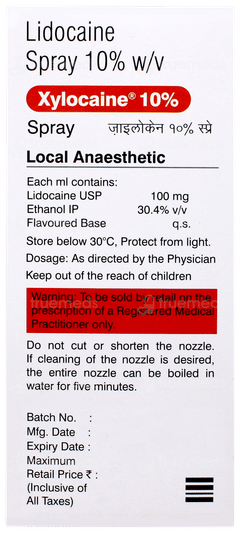 Xylocaine 10% Spray 50ml